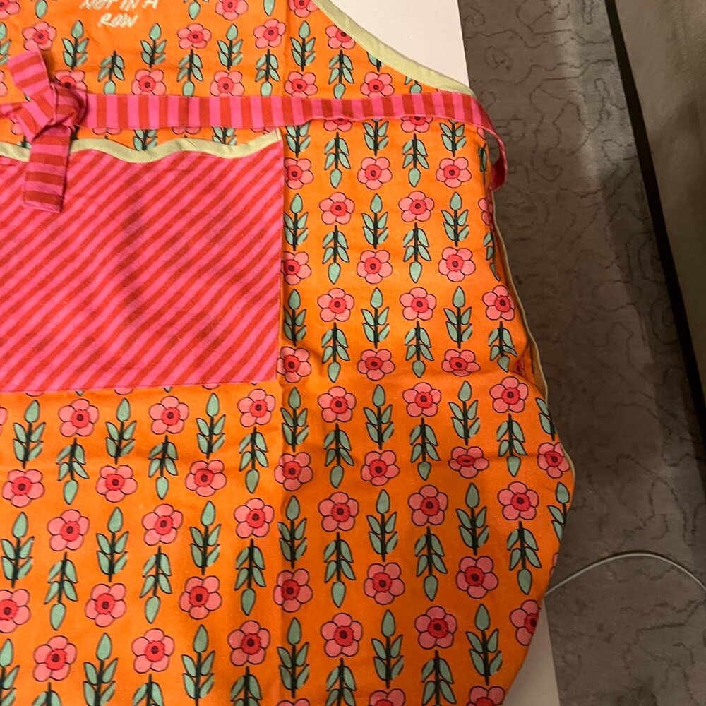 My Ducks Are Definitely Not in a Row Colorful Kitchen Apron NWT Cotton (x) - Picture 9 of 14